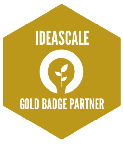 IdeaScale Gold Badge Partner - The Idea Guy